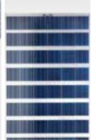 Brandoni Solare Spa - Solarmodul - TRASPARENTE 48 BRP6348064TF-190 - Art. 31111