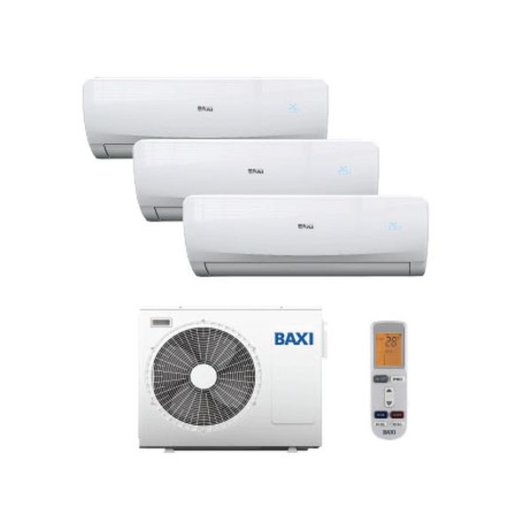 Baxi Klimagerät Mond Klima Trial Split 9000+9000+12000 Inverter TRIAL-9+9+12