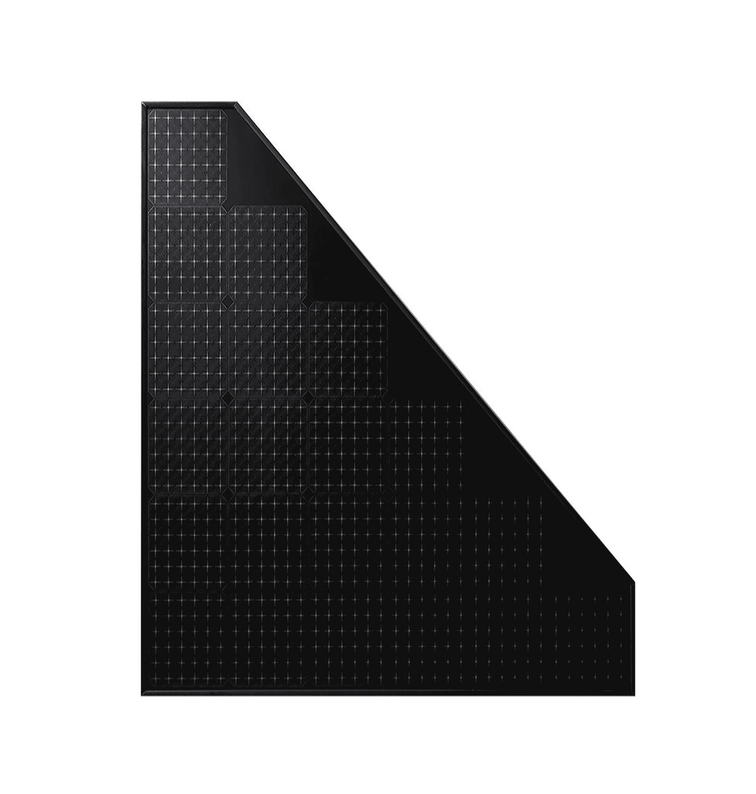 LA Solar Factory LLC - Solarmodul - TRIANGLE BLACK SOLAR MODULES TRIANGLE BLACK SOLAR MODULES - Art. 215255