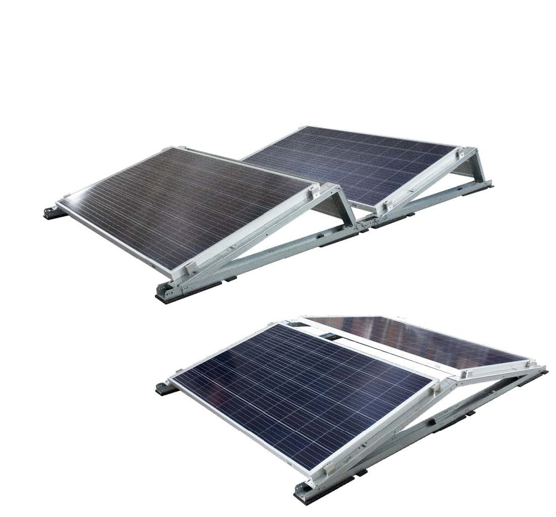 T.Werk GmbH - Montagesysteme - TRITON Flat Roof Mounting System TRITON east/west 12° - Art. 5701
