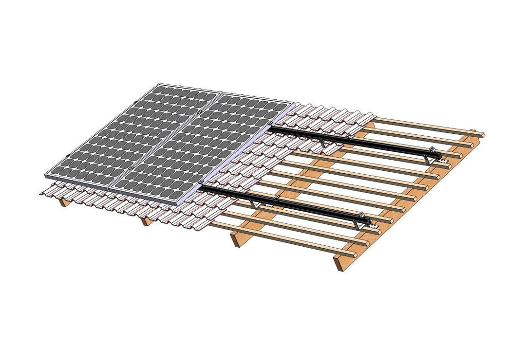 Xiamen Powerack Solar Technology Co., Ltd. - Montagesysteme - Tile Roof Mounting System Tile roof mounting system - Art. 9217