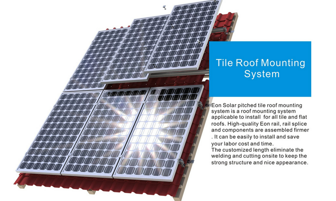 Xiamen Eon Solar Energy Technology Co., Ltd. - Montagesysteme - Tile Roof Mounting System Tile Roof Mounting System - Art. 5397
