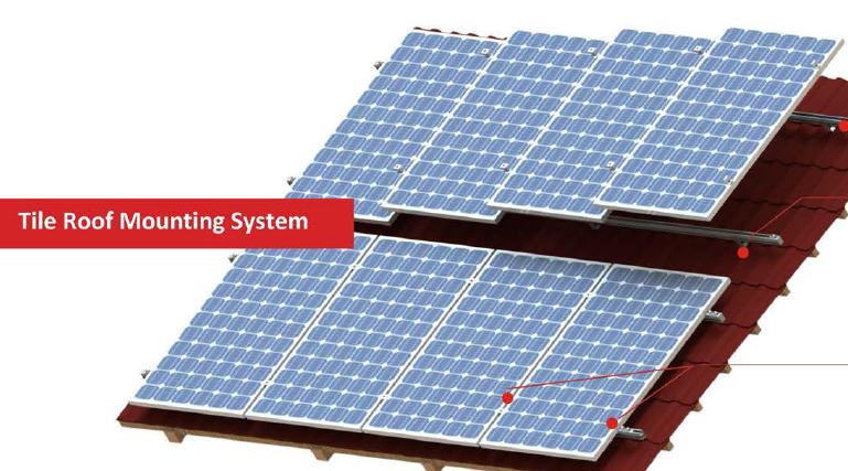 Xiamen Fasten Solar Technology Co.,Ltd. - Montagesysteme - Tile Roof Mounting System Tile Roof Mounting System - Art. 6001