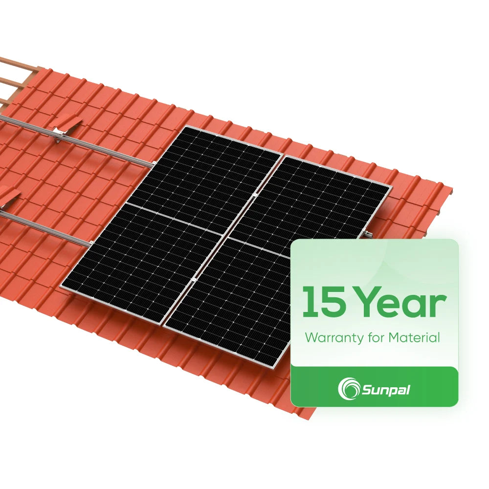Sunpal Power Co., Ltd. - Montagesysteme - Tile Roof Rack System Tile Roof Rack System - Art. 10010
