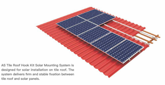 Floatsola (Xiamen) Co., Ltd. - Montagesysteme - Tile Roof Solar Mounting Kit Tile Roof Solar Mounting System - Art. 8268