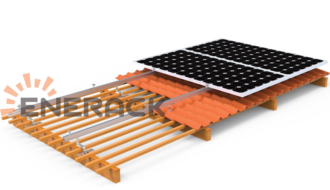 Xiamen Enerack Technology Co., Ltd. - Montagesysteme - Tile Roof System Tile Roof System - Art. 6554