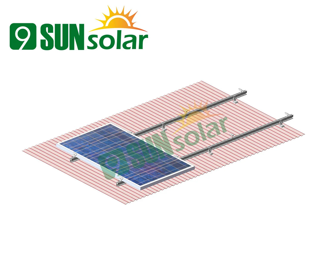 Xiamen 9Sun Solar Technology Co., Ltd. - Montagesysteme - Tin Roof Mounting System Tin Roof MountIng System - Art. 7214
