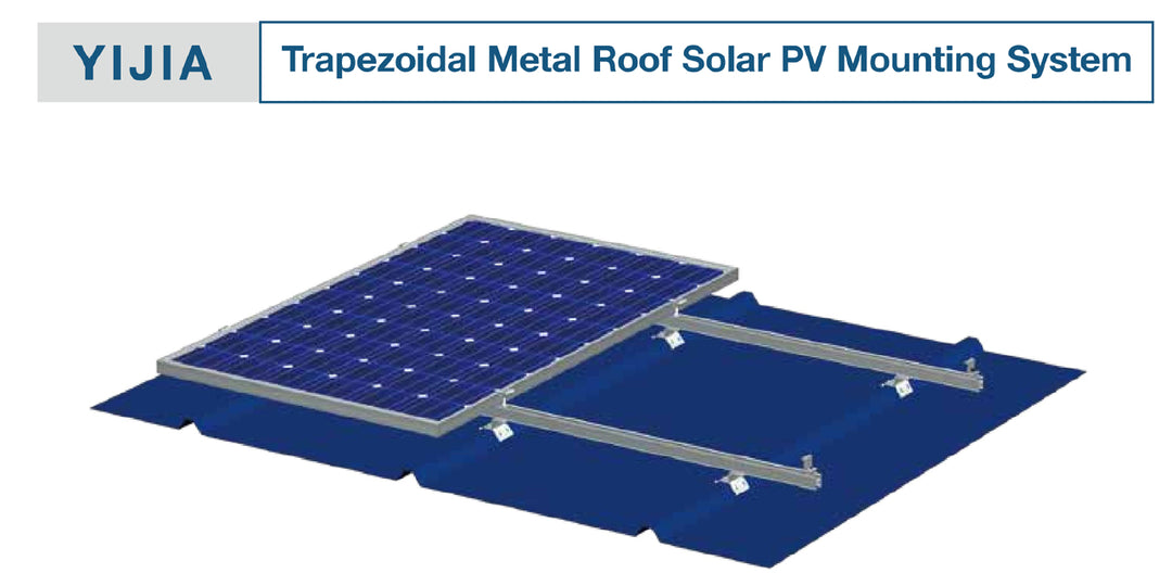 Beijing Yi Jia International Trading Co., Ltd - Montagesysteme - Trapezoidal Metal Roof PV Mounting System Trapezoidal Metal Roof PV Mounting System - Art. 10554