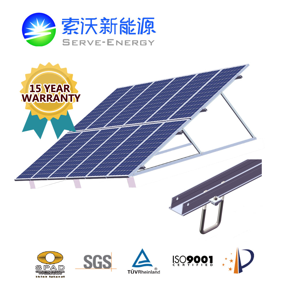Serve (Xiamen) New Energy Co., Ltd. - Montagesysteme - Triangle Aluminum PV Mounting System STTS® STri Fixed - Art. 6082