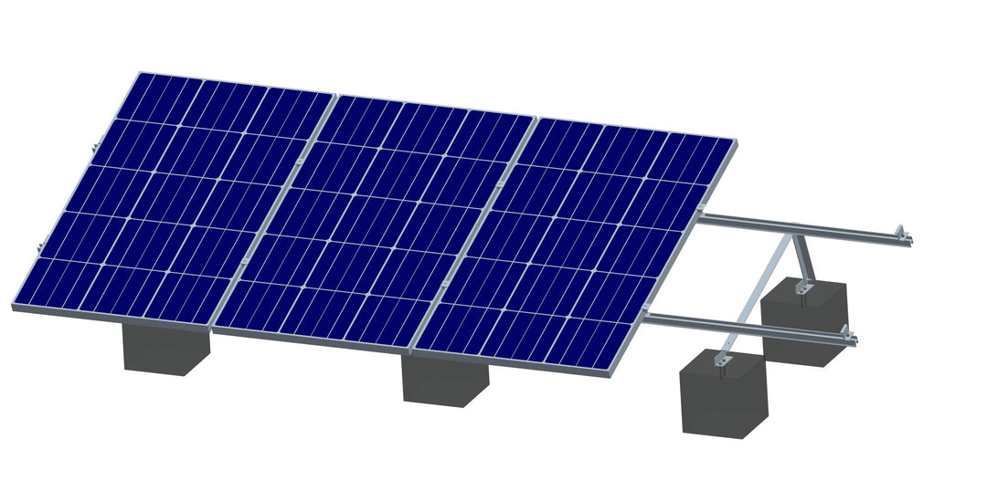 ANTAI Technology Co., Ltd - Montagesysteme - Triangle flat roof mounting system Roof mount - Art. 4719