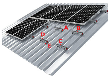 Suzhou Radiant Photovoltaic Technology Co., Ltd. - Montagesysteme - Trim Dek Support Trim Dek Support - Art. 7108