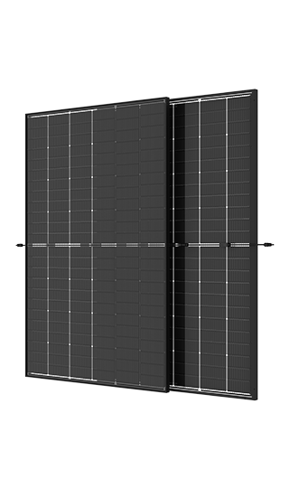 Trinasolar Solarmodul TSM-425NEG9RC.27 Vertex S+ Glas-Glas N-Type TOPCon Bifacial 425 Wp Schwarzer Rahmen