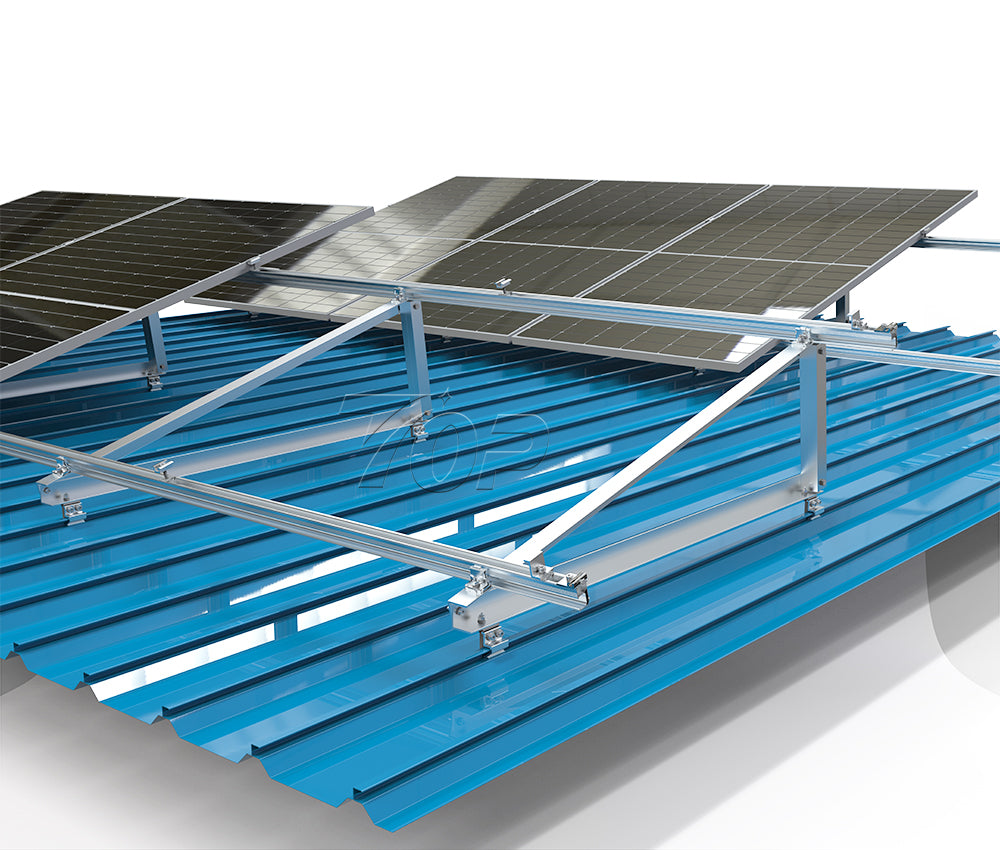 Xiamen TopFence Co., Ltd. - Montagesysteme - Tripod tile solar roof mounting bracket solution TF00681 - Art. 9419
