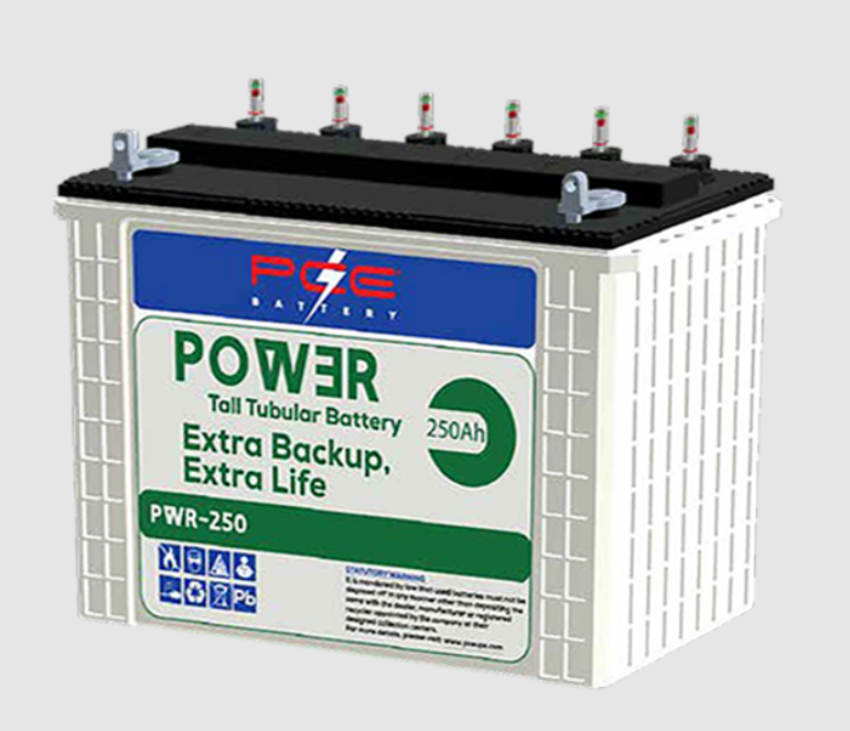 PCE Power FZE - Speicher - Tubular 12V 200~250Ah PWR 150 - Art. 38611