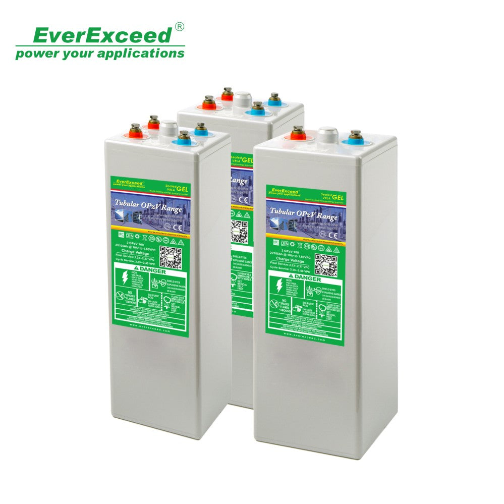Shenzhen EverExceed Industrial Co., Ltd. - Speicher - Tubular OPzV Range 2TV060420 - Art. 24272