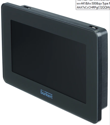 Burkert Type ME61EDIP process display