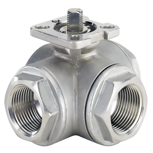 Burkert Type TKU0023/2 way L-port ball Ventil