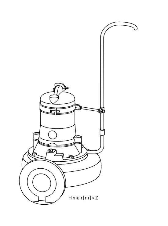 JUNG PUMPEN MultiFree-Pumpe 25/4 BW1 - Art. JP09456