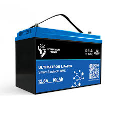 ULTIMATRON FRANCE ULT12-100 – LITHIUM-SOLARAKTERIE MIT BMS SMART BLUETOOTH 100AH ​​​​12V -Art. ULT12-100
