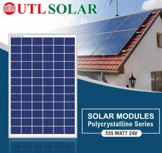 UTL Solar - Solarmodul - UTL 335 Watt 24V Poly UTL 335 Watt 24V Poly - Art. 233975