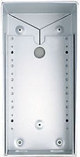 Urmet Aluminium Aufputzgehäuse für Außenrufeinheit „925-compact“ für 1 oder 2 Tasten in einer Reihe -Art. 725/710