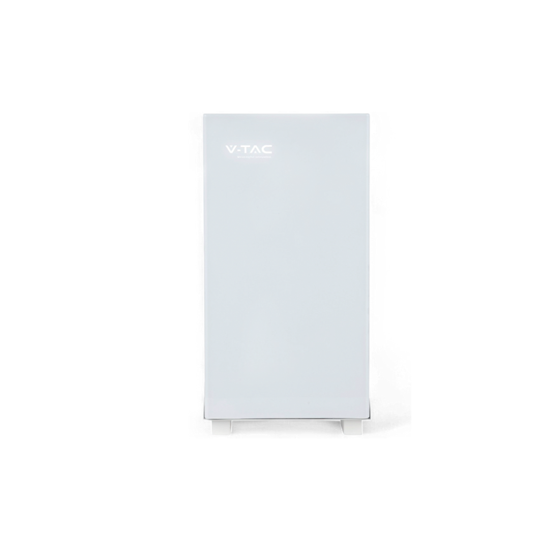 V-TAC Energiespeicher Lithium-Ionen-Akku 10.24 Weiß