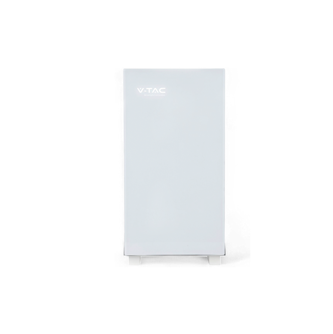 V-TAC Energiespeicher Lithium-Ionen-Akku 5.12 Weiß