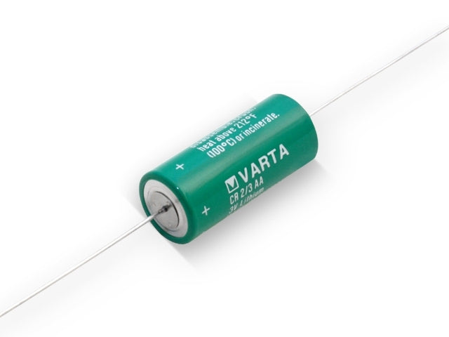 VARTA Lithium Batterie CR2/3AA 3V 1,35Ah mit axialen Anschl