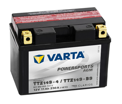 VARTA Motorradbatterie 511902023 – Höchste Zuverlässigkeit und Leistungsstärke für Ihr Motorrad