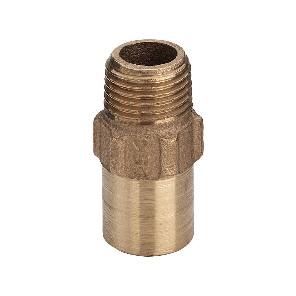 VIEGA Doppelnippel 94280G in 22mm, Rotguss