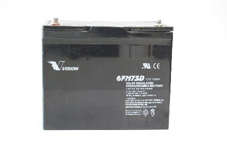 Vision Bleiakku 6FM75TDX Cyclic mit 12V und 75Ah