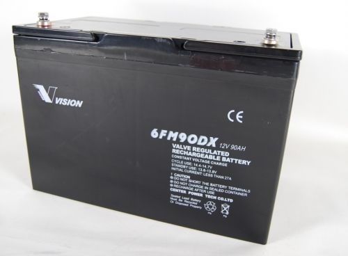 VISION Bleiakku 6FM90DX Cyclic – 12V 90Ah