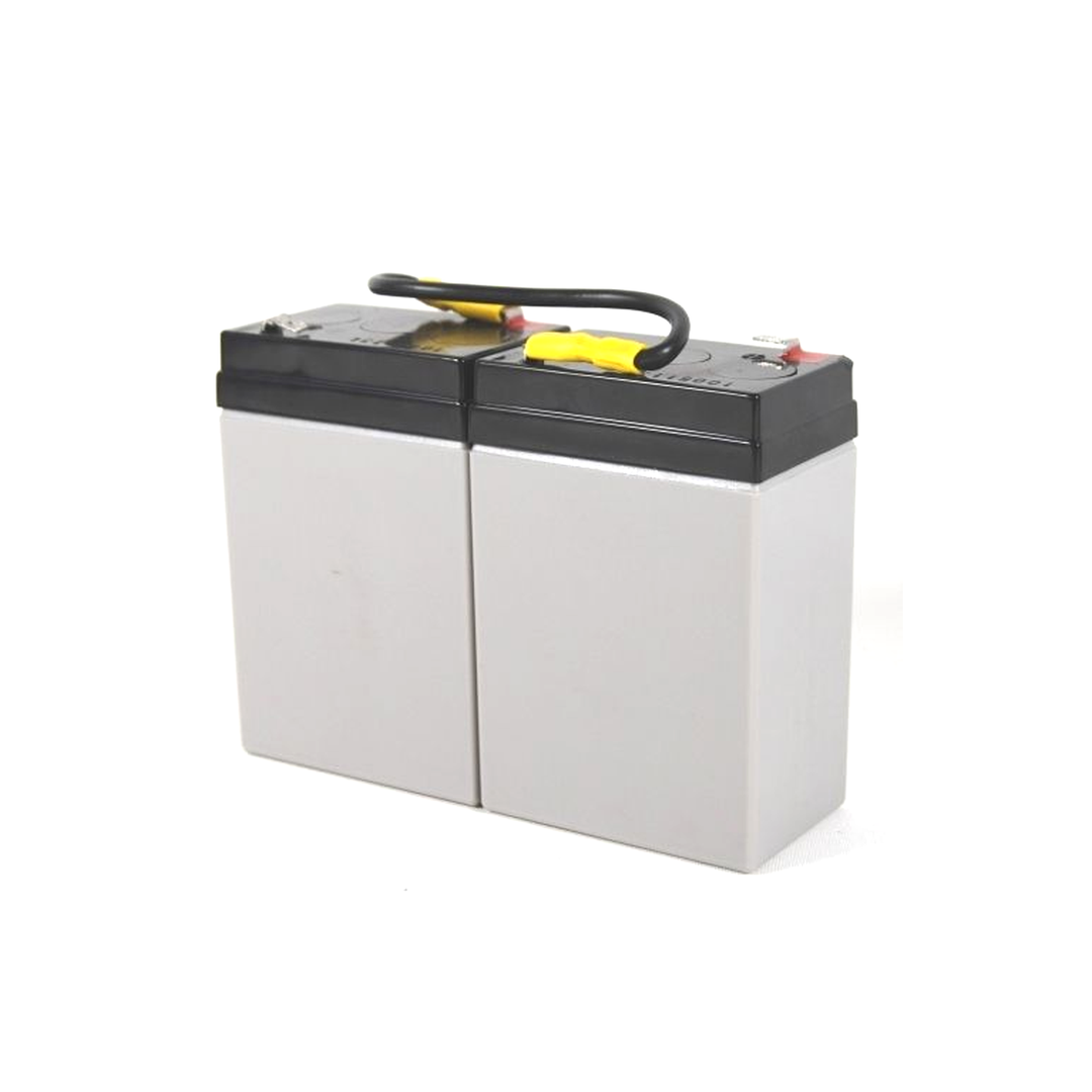 VISION RBC1 Ersatzakku kompatibel mit APC USV – 12V 17Ah AGM Batterie Plug & Play