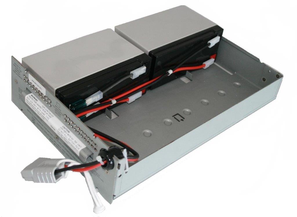 VISION RBC22 – Ersatzakku-Cartridge für APC USV-Anlage (kompatibel, AGM, wartungsfrei)
