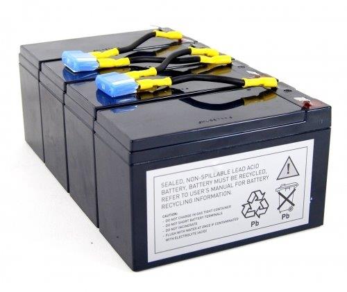 VISION RBC8 Ersatzakku für APC USV – 12 V AGM 8 Ah