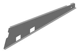 Van der Valk Solar ValkPro+ Verzinkte Seitenplatte Links L15°