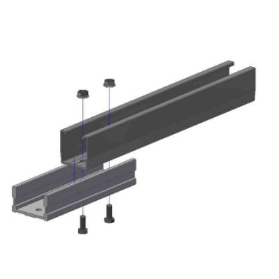 Van der Valk Verlängerungsstück Solarrampe – 1065–1100 mm – Van der Valk