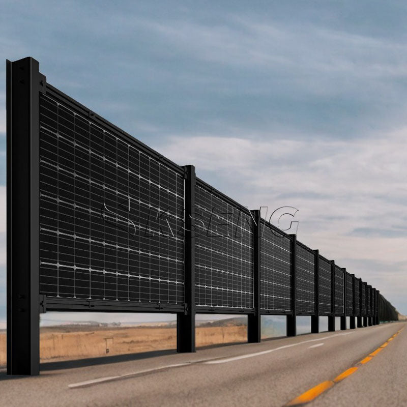 Xiamen Kseng Metal Tech Co., Ltd. - Montagesysteme - Vertical solar fence ground mount Vertical solar fence ground mount - Art. 9006