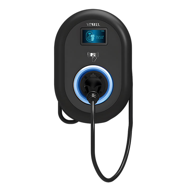 Vestel Ladestation EVC04-AC22SWD-MID 22kW, 5m Ladekabel