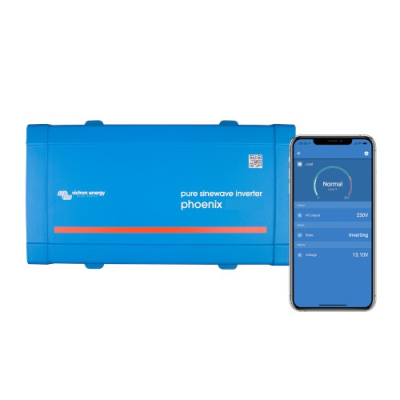 Victron Phoenix Inverter 12V/1200VA/230V VE.Direct with UK Socket