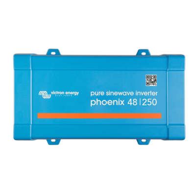 Victron Phoenix Inverter 48V/250VA/230V VE.Direct with Schuko Socket -Art. PIN481251200