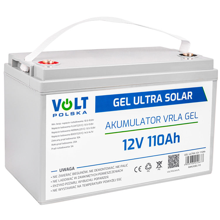 Volt Polska Batteriemodul AKUMULATOR GEL VPRO PREMIUM 12V 110 - Art. 38780