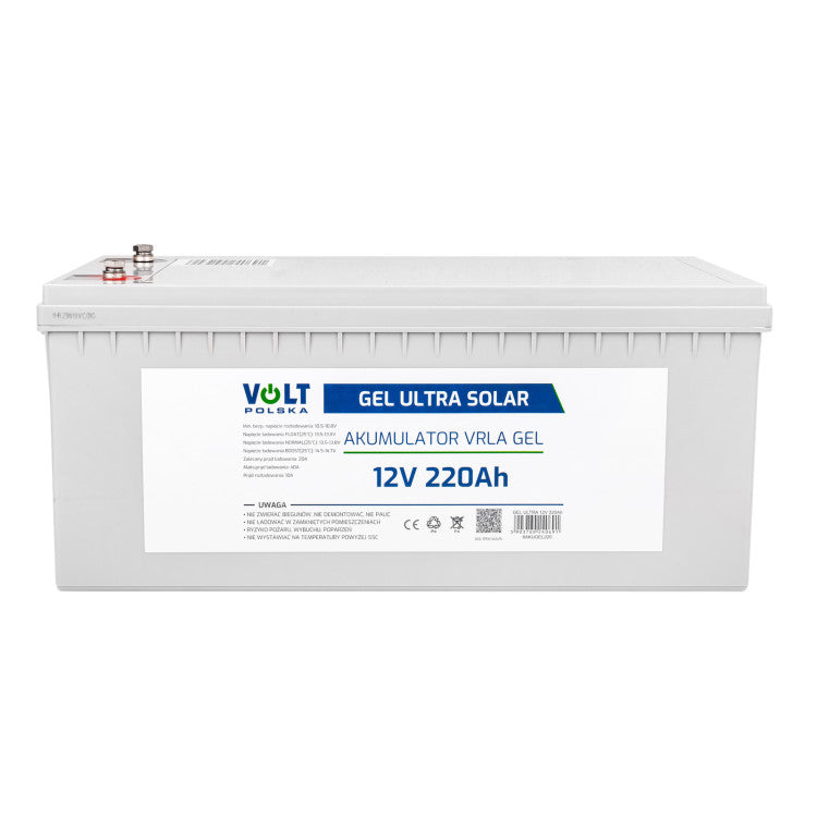 Volt Polska Batteriemodul AKUMULATOR GEL VPRO PREMIUM 12V 220 Ah - Art. 38783