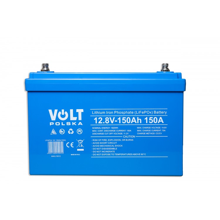 Volt Polska Batteriemodul LiFePO4 12V 150Ah 150A - Art. 38787