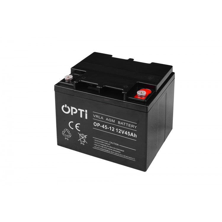 Volt Polska Speicher AKUMULATOR AGM OPTI 12V 45 Ah VRLA - Art. 38775
