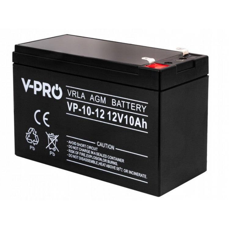 Volt Polska Speicher KUMULATOR AGM OPTI 12V 10 Ah VRLA 12V 10 Ah - Art. 38771
