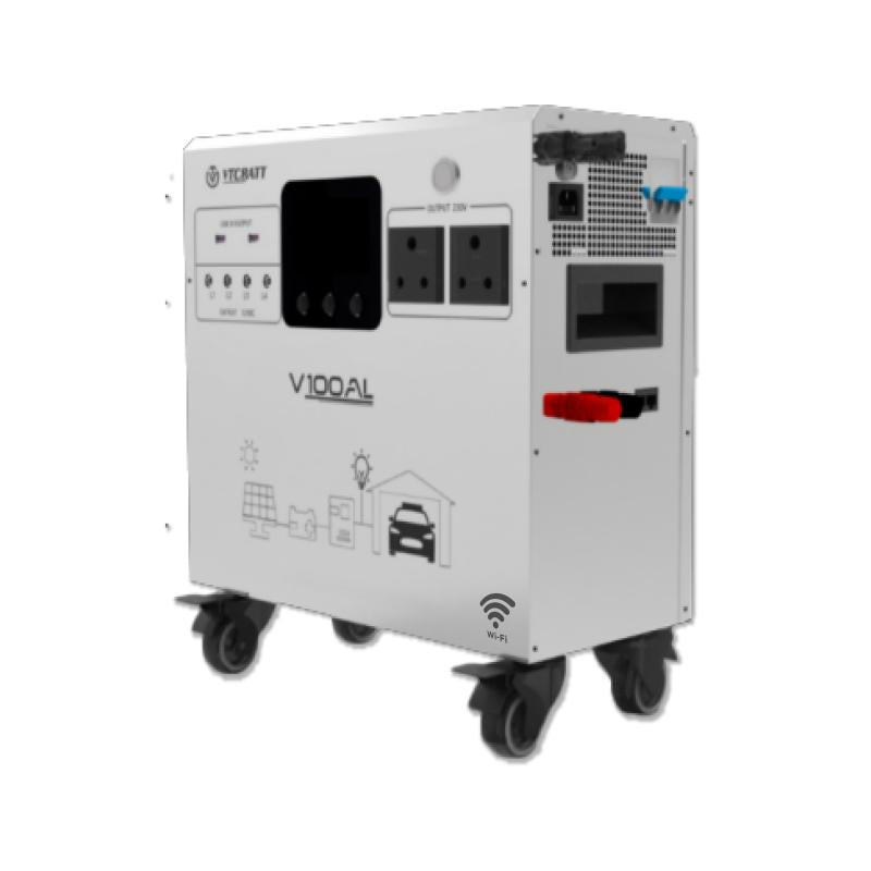 VTC Power Co., Ltd - Speicher - Vtc100Al 1.2Kwh 25.6V 50Ah All-in-one ESS Vtc100Al - Art. 31271