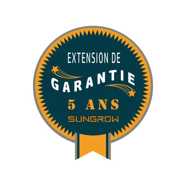 SUNGROW - Extension Garantie + 5 ans (6 à 10 ans) - Powerstack 225kWh - 110kW
