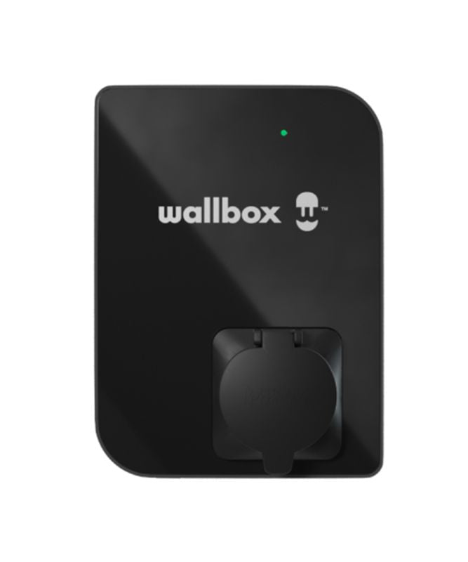 WALLBOX EV-Ladegeräte Copper SB SHUTTER Typ 2 22 kW Schw