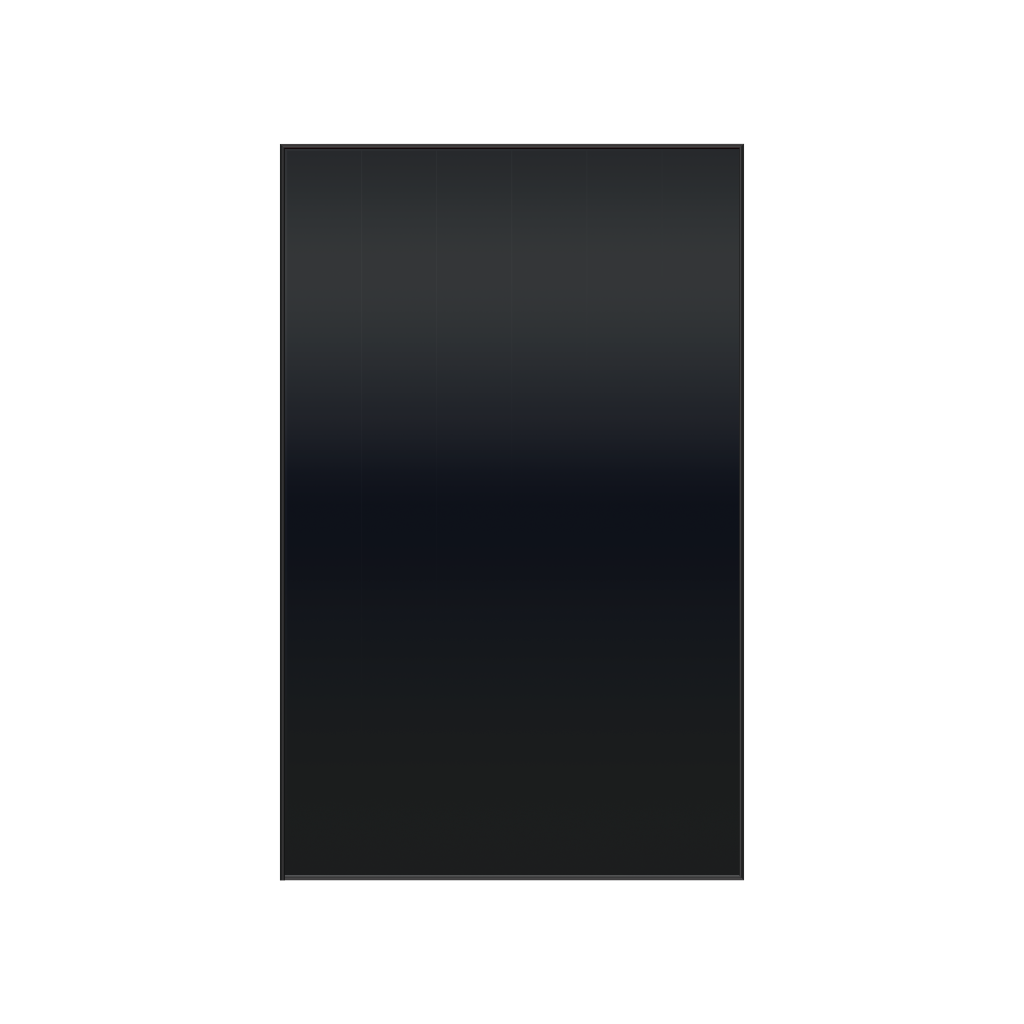Winaico WST-500BKX54-B3 Ultra Black Back-Contact-Solarmodul 500 Wp – Vorderansicht